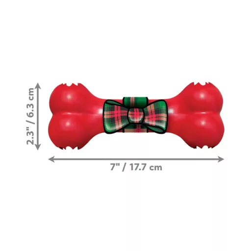 KONG Holiday Goodie Bone M