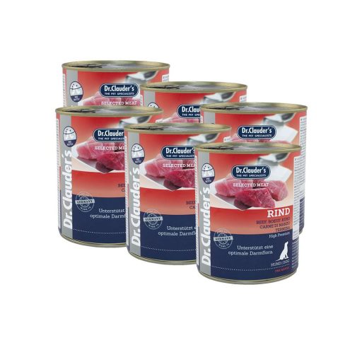 Dr.Clauder's Selected Meat Marha 6x800 g