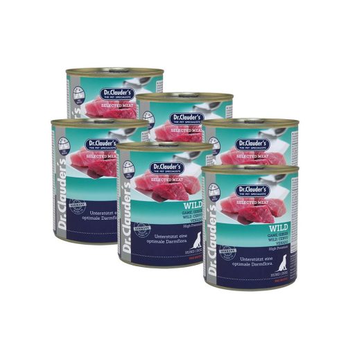 Dr.Clauder's Selected Meat Vad 6x800 g