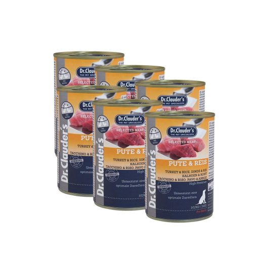 Dr.Clauder's Selected Meat Pulyka-Rizs 800 g