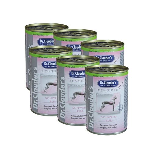 Dr.Clauder's Selected Meat Sensible Sertés 6x400g