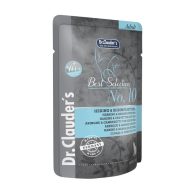 Dr.Clauder's Best Selection No 10 - hering és garnéla chia maggal, 85g