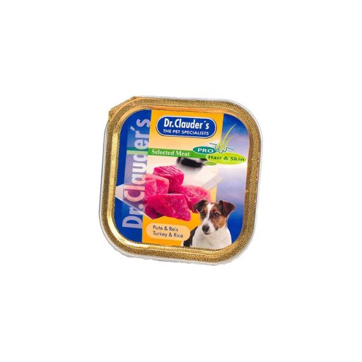 Dr.Clauder's Pulykás Rizses alutálka 15x100g