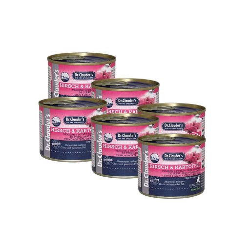 Dr.Clauder's Selected Meat Szarvas-Burgonya 6x200 g