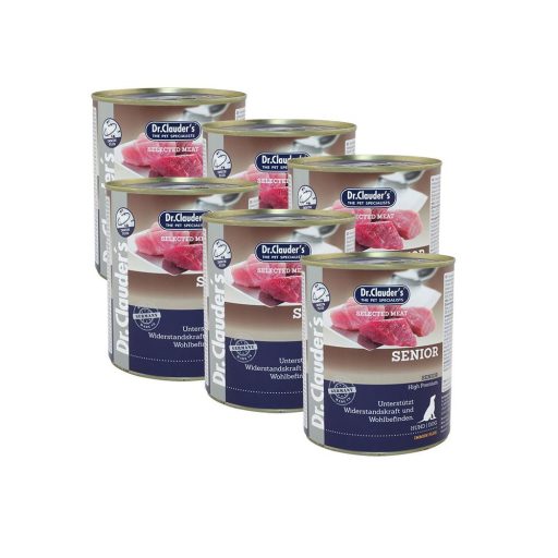 Dr.Clauder's Selected Meat Senior 6x800 g