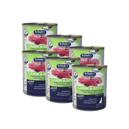 Dr.Clauder's Selected Meat Bárány-Alma 6x800 g