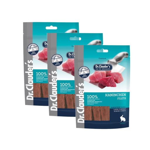 Dr.Clauder's Stripes Large Nyúl darabok, 3x80g