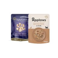 Applaws Cat Csirke Vadrizzsel, 70g