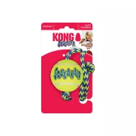 KONG SqueakAir Balls Teniszlabda kötéllel M