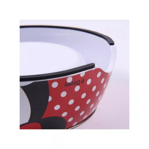 Minnie Egér mintás Fém Tál S, 180ml/14cm