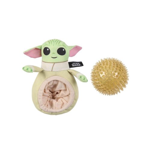 Mandalori Baby Yoda Szövet játék labdával