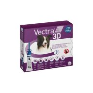 Vectra 3D Rácseppentő oldat kutyáknak 10-25kg