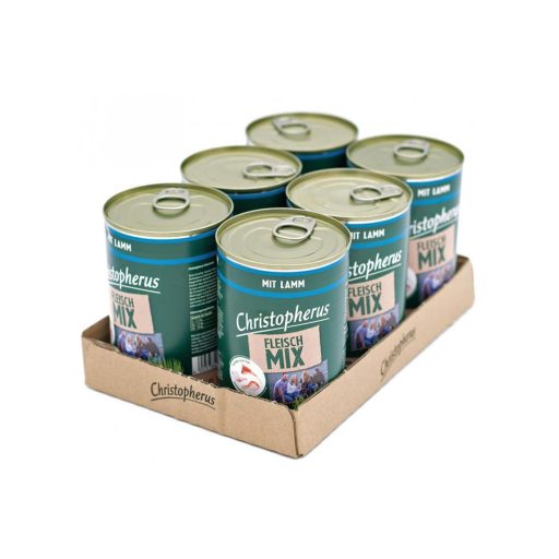 Christopherus Dog konzerv meat mix bárány 400g