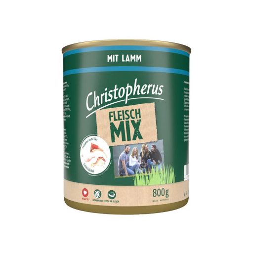 Christopherus Dog konzerv meat mix bárány 800g