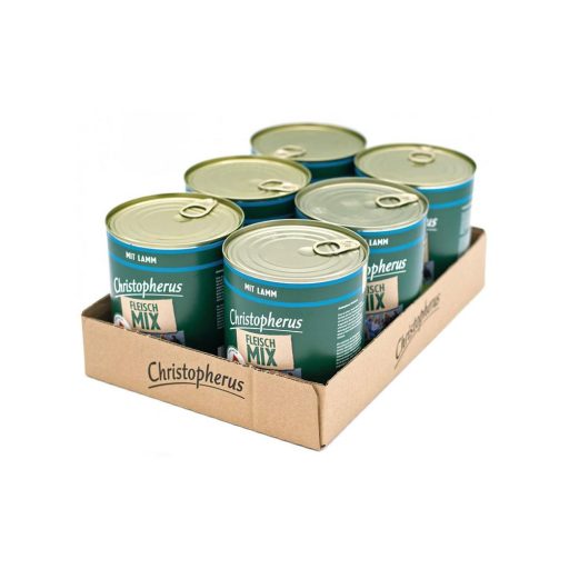 Christopherus Dog konzerv meat mix bárány 800g