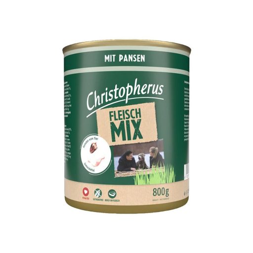 Christopherus Dog konzerv meat mix pacal 800g