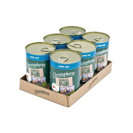 Christopherus Dog konzerv pure bárány 400g