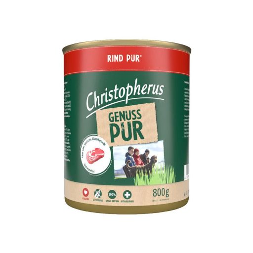 Christopherus Dog konzerv pure marha 800g