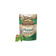Carnilove cat fácán málnalevéllel 85g