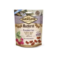 Carnilove Crunchy Snack makréla málnával 200g
