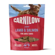 Carnilove Jerky – Bárány és Lazac 100g