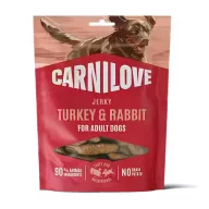 Carnilove Jerky – Pulyka és Nyúl 100g