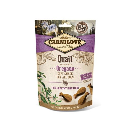 Carnilove Semi Moist Snack fürj oregánóval 200g