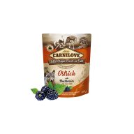 CARNILOVE Dog Strucc és szeder 300g