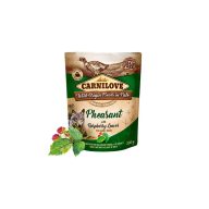 CARNILOVE Dog Fácán és málnalevél 300g