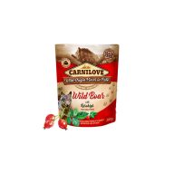 CARNILOVE Dog vaddisznó és csipkebogyó 300g