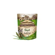 CARNILOVE Dog Kacsa és réti komócsin 300g