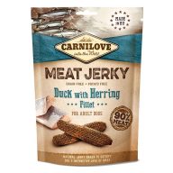   Carnilove Jerky Snack Duck with Herring Fillet – kacsa hering filével 100g
