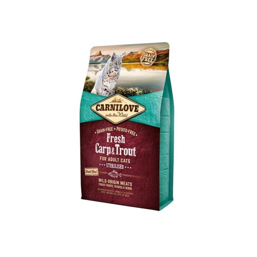 CARNILOVE CAT Fresh Adult Ponty és Pisztráng Sterilised