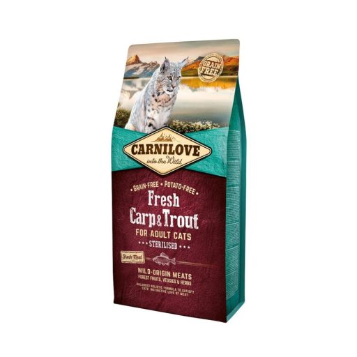 CARNILOVE CAT Fresh Adult Ponty és Pisztráng Sterilised