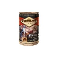 CARNILOVE Dog Bárány és Vaddisznó konzerv 400g