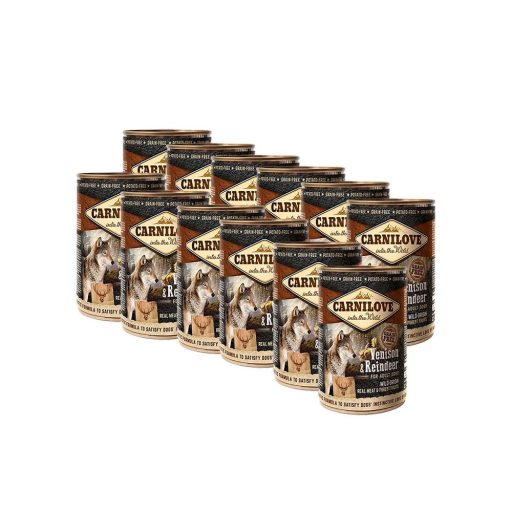 CARNILOVE Vadhús-Rénszarvas 12x400g