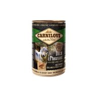 CARNILOVE Dog Kacsa és Fácán konzerv 400g