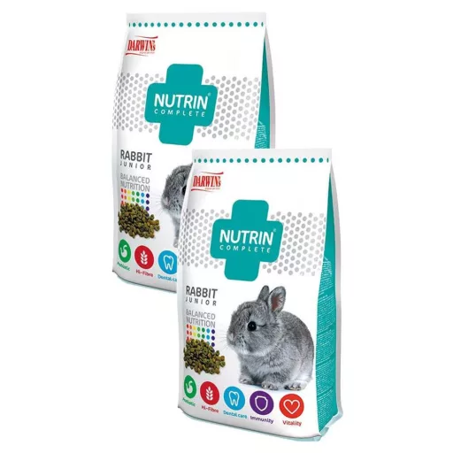 Nutrin Complete Junior Nyúleledel, 400g
