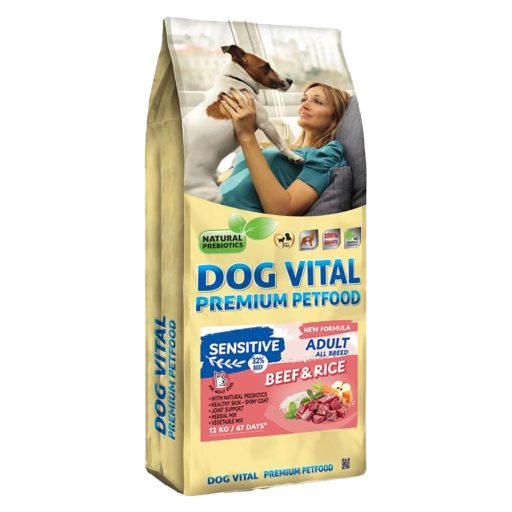 Dog Vital Adult Sensitive Marha és Rizs 12kg
