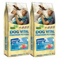 Dog Vital Adult Sensitive Tonhal Rizs 2x12kg