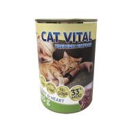 Cat Vital konzerv nyúl-szív 415g