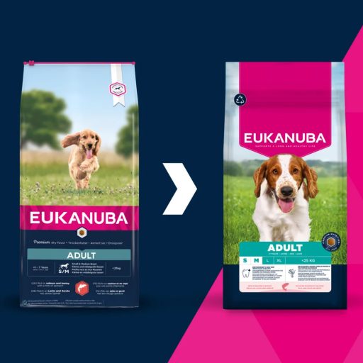 Eukanuba Adult Lazac és Árpa 12kg