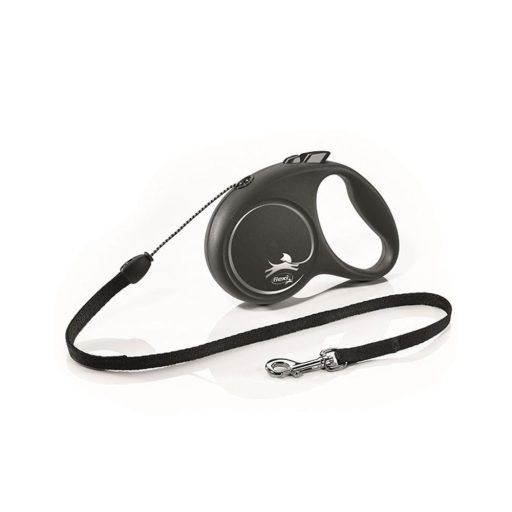 Flexi Black Design S Zsinór 5m 12kg-ig Ezüst