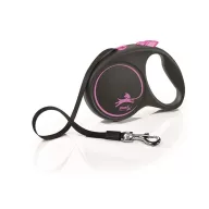 Flexi Black Design S Szalag 5m 20kg-ig pink