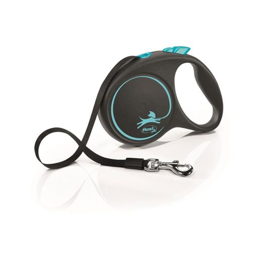 Flexi Black Design S Szalag 5m 20kg-ig Kék