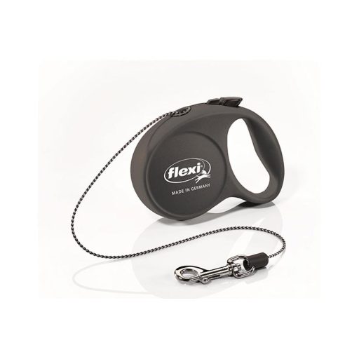 Flexi Fun XS Zsinór 3m 8kg-ig Fekete