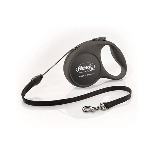 Flexi Fun XS Zsinór 3m 8kg-ig Fekete