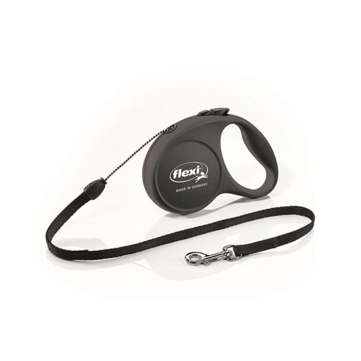 Flexi Fun XS Zsinór 5m 12kg-ig Fekete