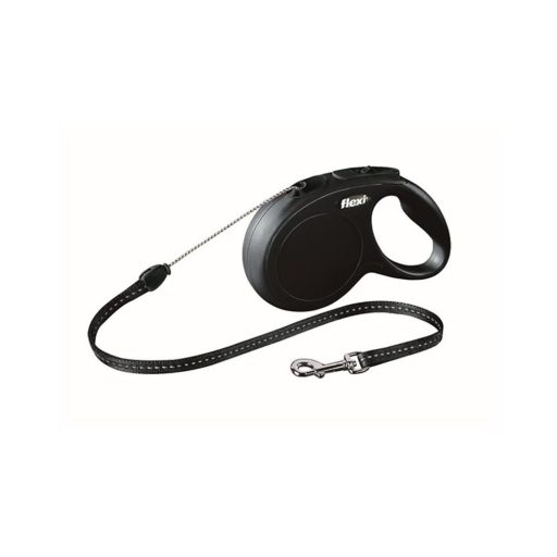 Flexi Classic XS Zsinór 3m 8kg-ig Fekete