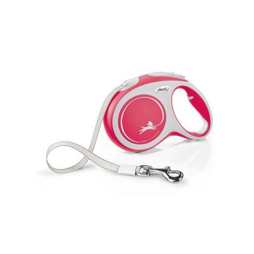 Flexi New Comfort XS Szalag 3m 12kg-ig Piros